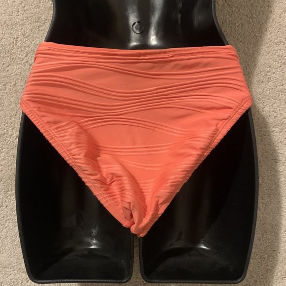 Go Gossip Coral Bikini Bottom, Size S - Picture 5 of 8